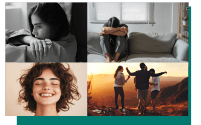 D'adolescents anxieux déprimés à heureux et confiants santé mentale